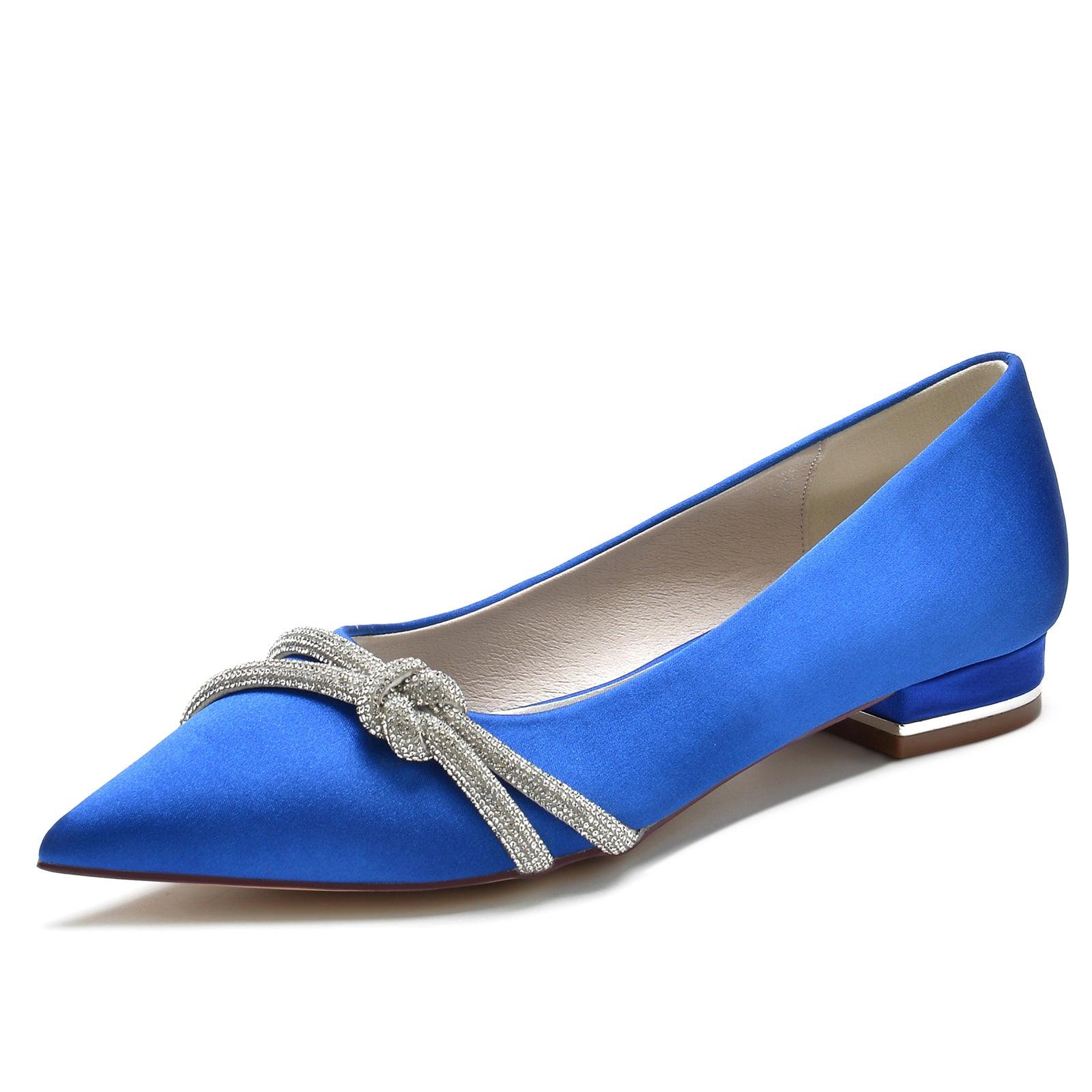 Flat Heel 2.5cm Silk-Like Shoes CK0366 - COCOMELODY