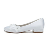 Flat Heel 2.5cm Silk-Like Shoes CK0375 - COCOMELODY