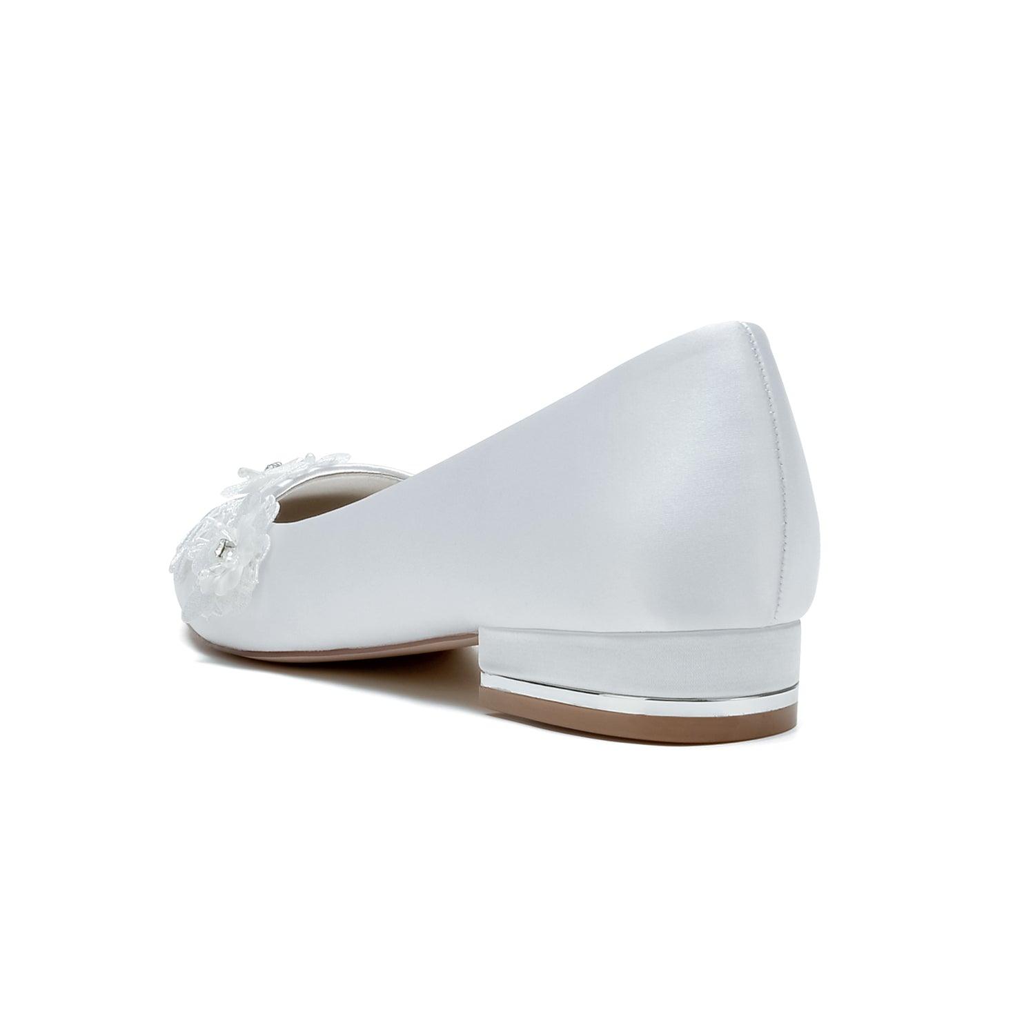 Flat Heel 2.5cm Silk-Like Shoes CK0375 - COCOMELODY