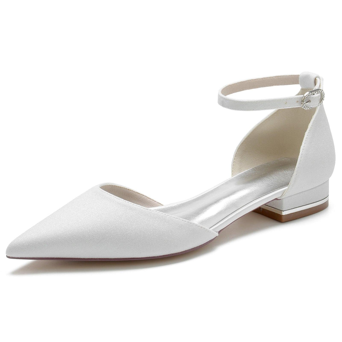 Flat Heel 2.5cm Glitter Shoes CK0408 - COCOMELODY