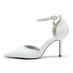 Stiletto Heel 8.5cm PU Shoes CK0409 - COCOMELODY