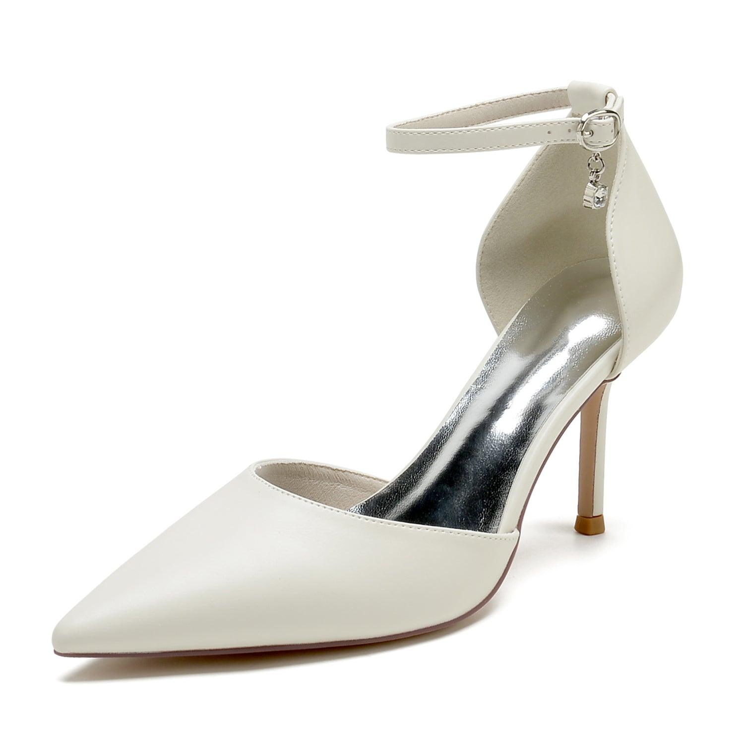 Stiletto Heel 8.5cm PU Shoes CK0409 - COCOMELODY