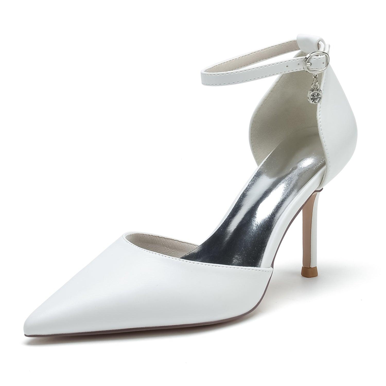 Stiletto Heel 8.5cm PU Shoes CK0409 - COCOMELODY