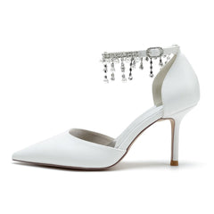 Stiletto Heel 8.5cm PU Shoes CK0411 - COCOMELODY