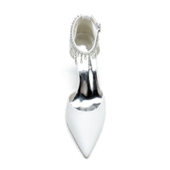 Stiletto Heel 8.5cm PU Shoes CK0411 - COCOMELODY