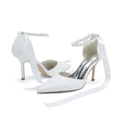 Stiletto Heel 8.5cm PU Shoes CK0412 - COCOMELODY