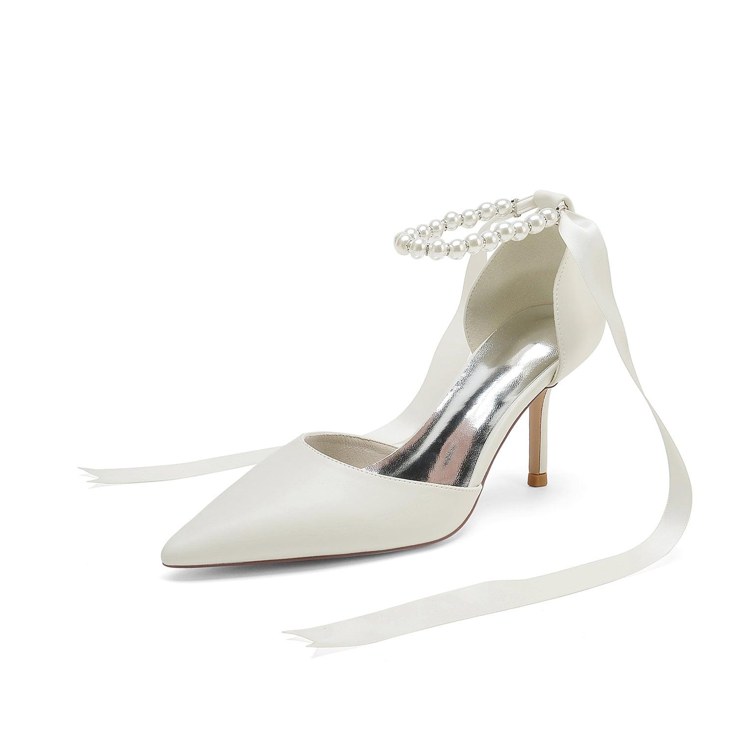 Stiletto Heel 8.5cm PU Shoes CK0412 - COCOMELODY