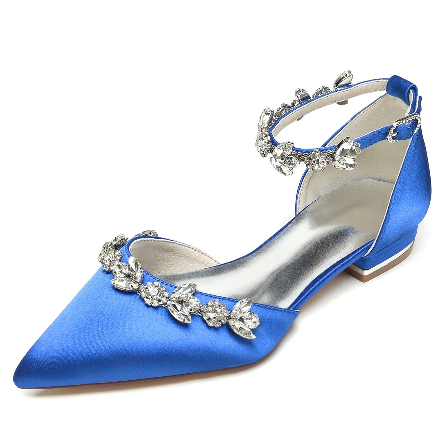 Flat Heel 2.5cm Silk-Like Shoes CK0418 - COCOMELODY