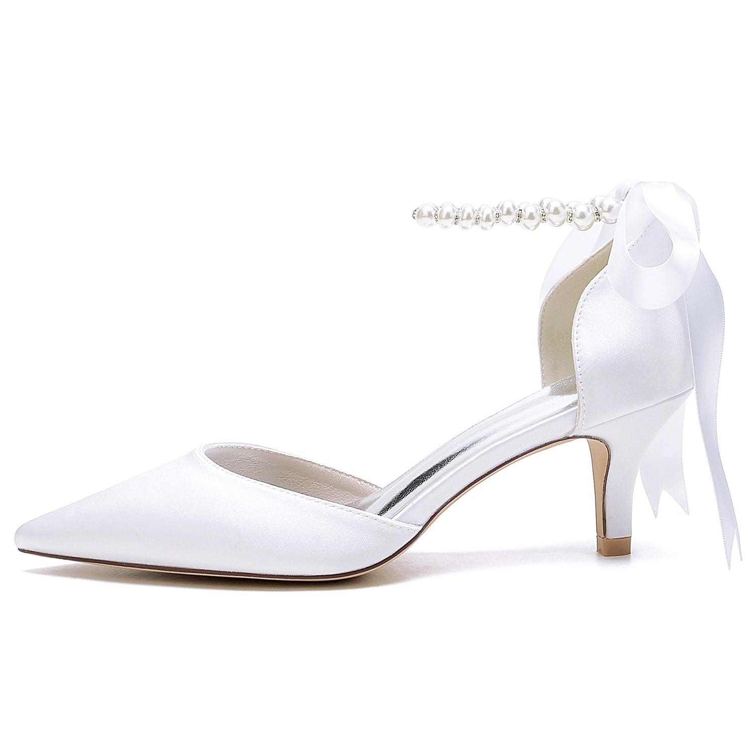 Stiletto Heel 6cm Silk-Like Shoes CK0420 - COCOMELODY