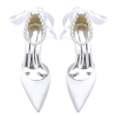 Stiletto Heel 6cm Silk-Like Shoes CK0420 - COCOMELODY
