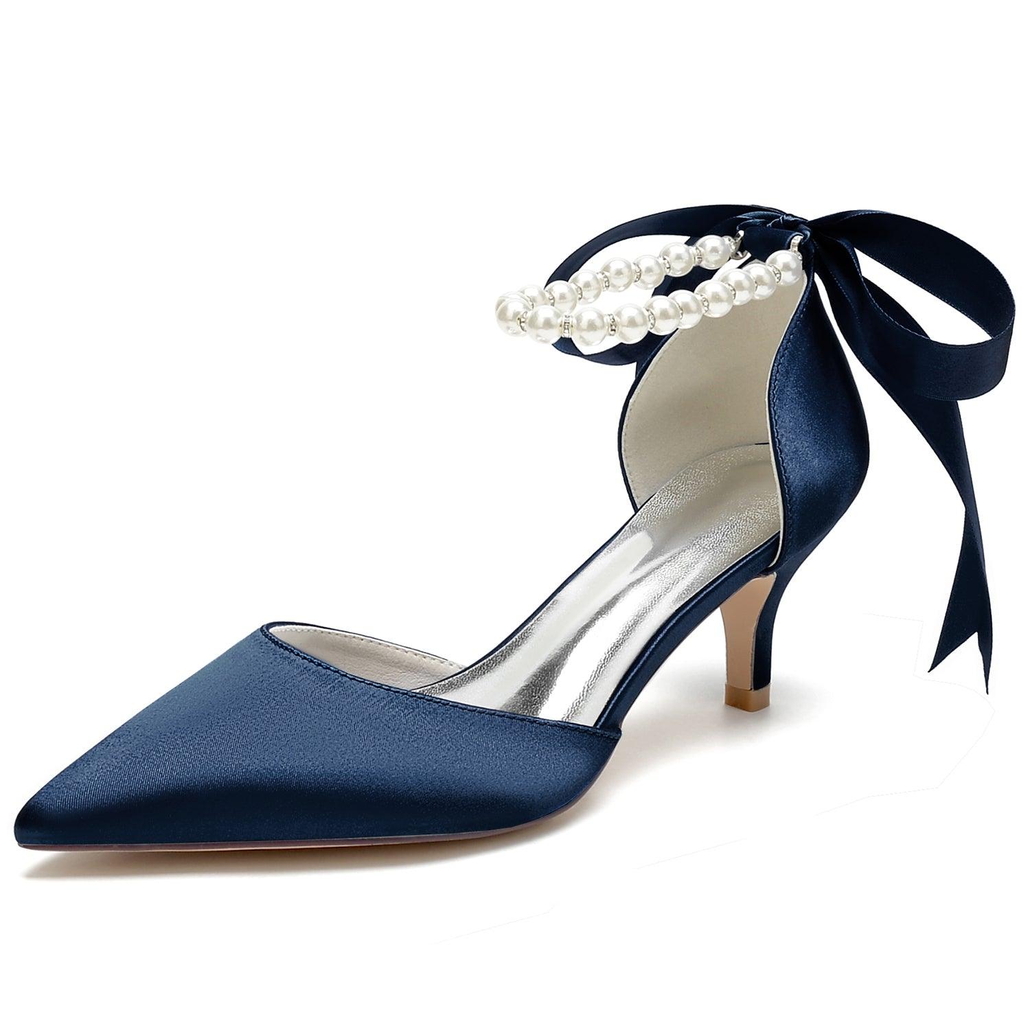 Stiletto Heel 6cm Silk-Like Shoes CK0420 - COCOMELODY