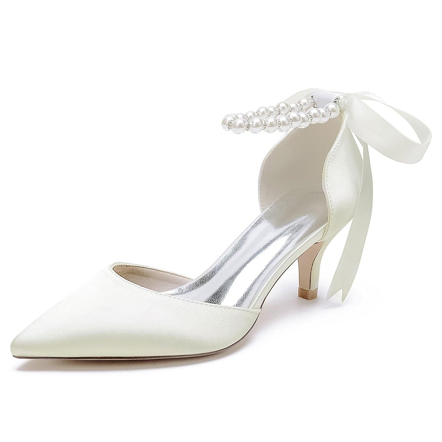 Stiletto Heel 6cm Silk-Like Shoes CK0420 - COCOMELODY