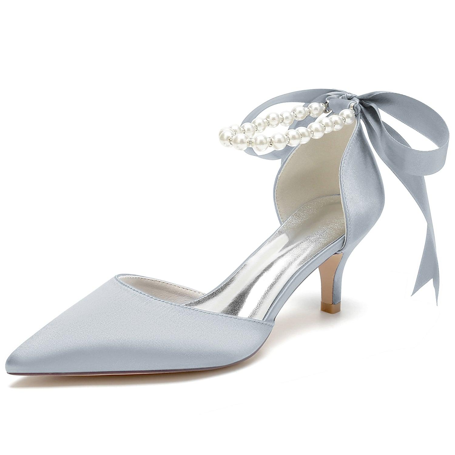 Stiletto Heel 6cm Silk-Like Shoes CK0420 - COCOMELODY