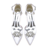 Stiletto Heel 6cm Silk-Like Shoes CK0422 - COCOMELODY