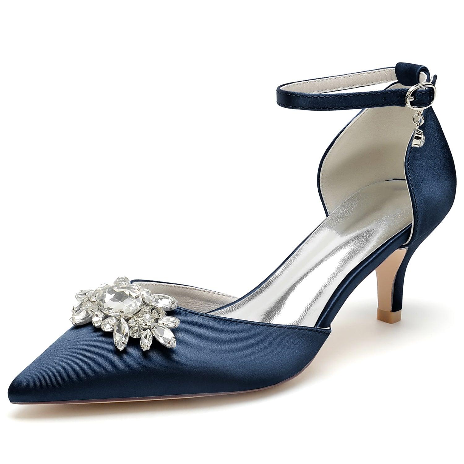 Stiletto Heel 6cm Silk-Like Shoes CK0422 - COCOMELODY