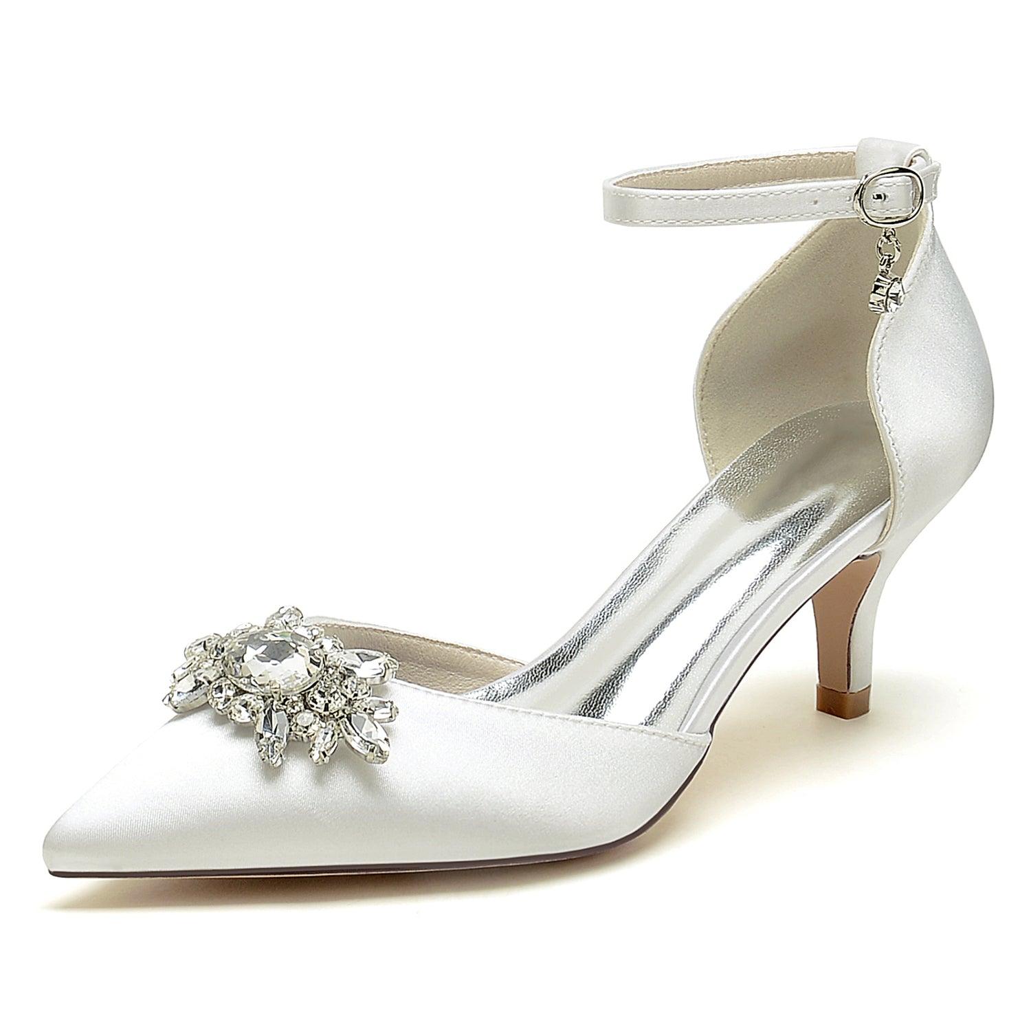 Stiletto Heel 6cm Silk-Like Shoes CK0422 - COCOMELODY