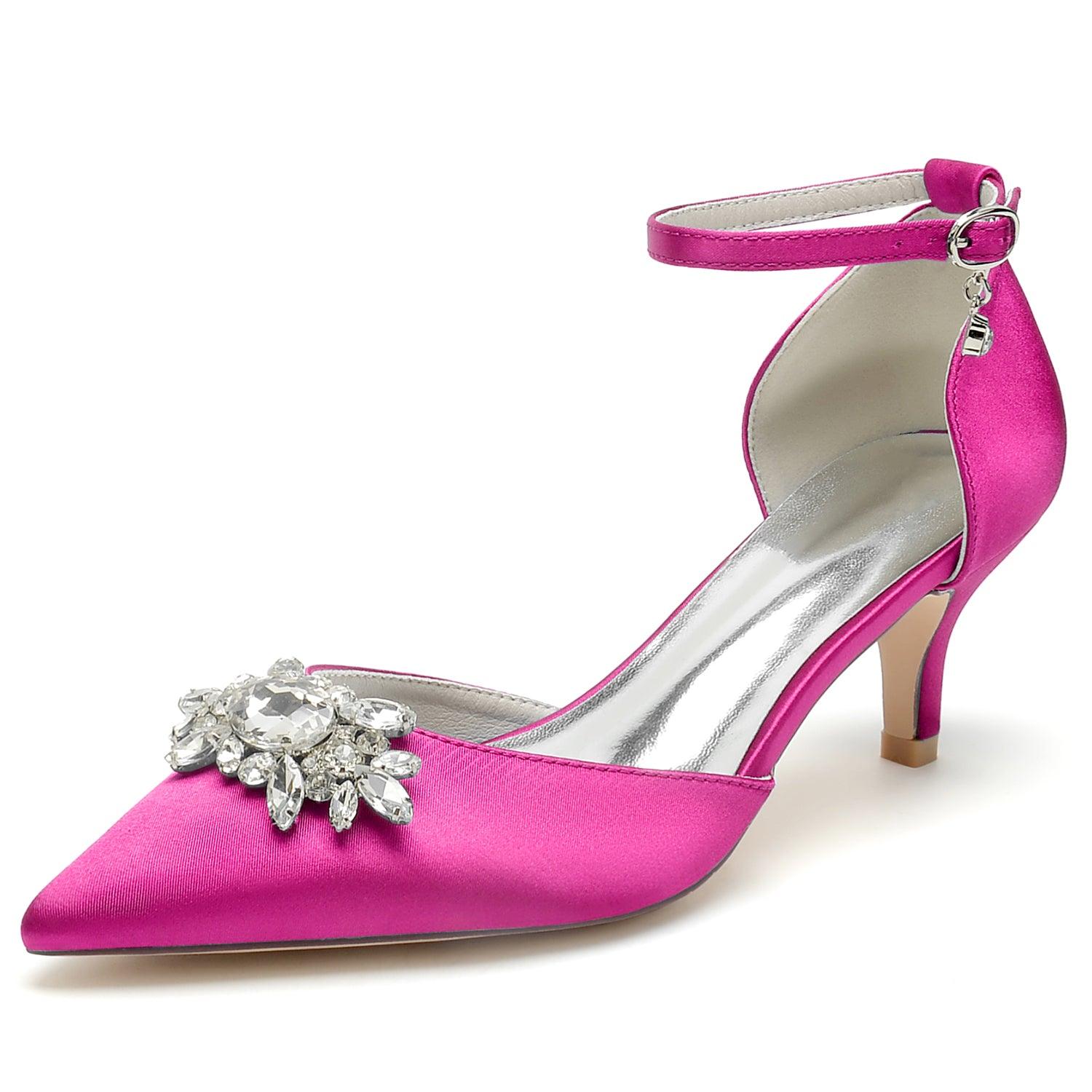 Stiletto Heel 6cm Silk-Like Shoes CK0422 - COCOMELODY