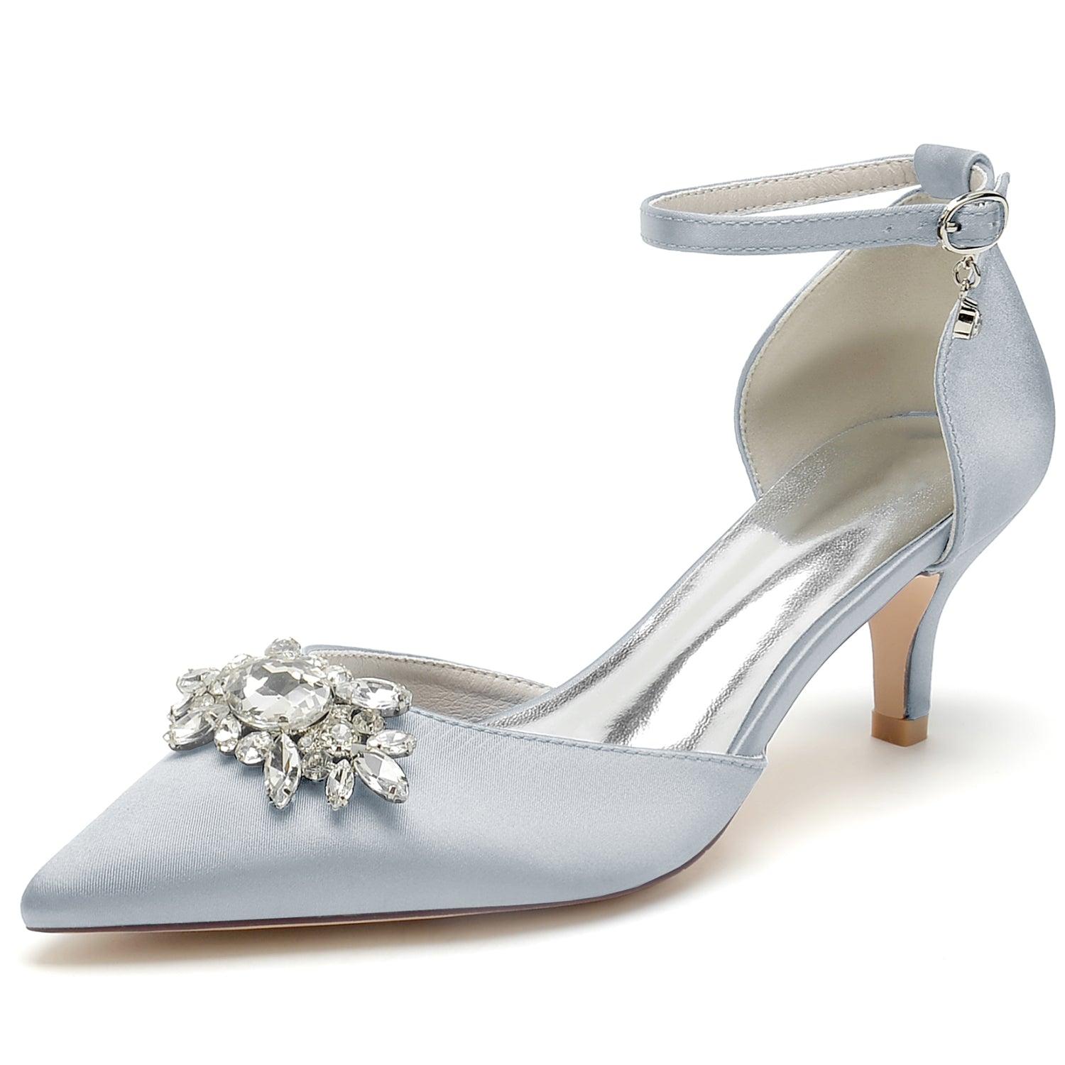 Stiletto Heel 6cm Silk-Like Shoes CK0422 - COCOMELODY