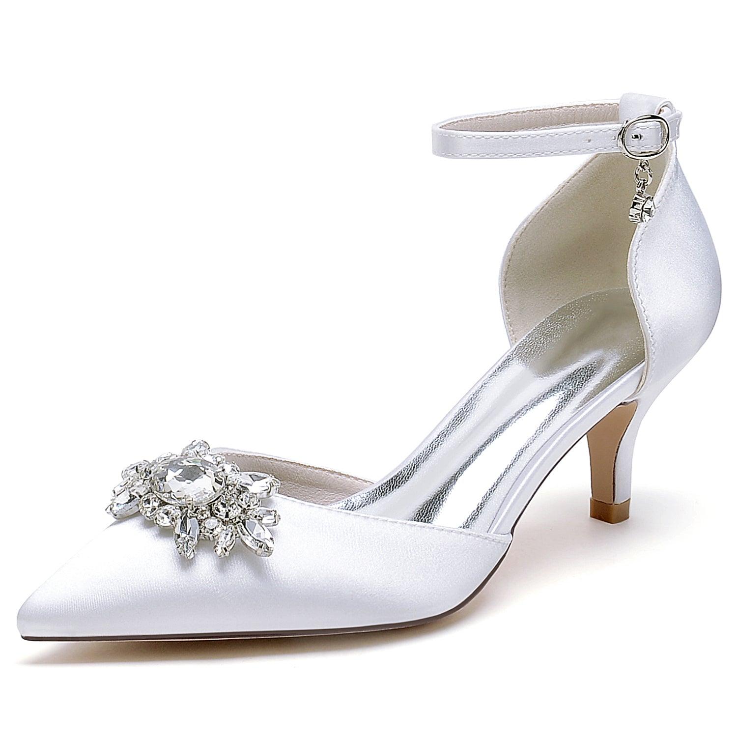 Stiletto Heel 6cm Silk-Like Shoes CK0422 - COCOMELODY