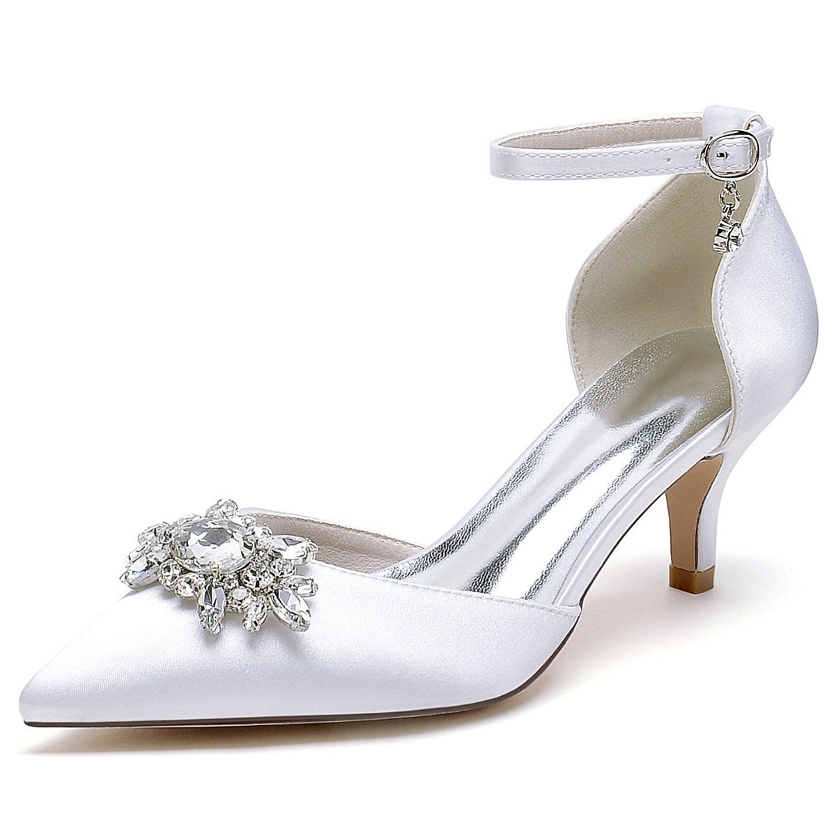 Stiletto Heel 6cm Silk-Like Shoes CK0422 - COCOMELODY