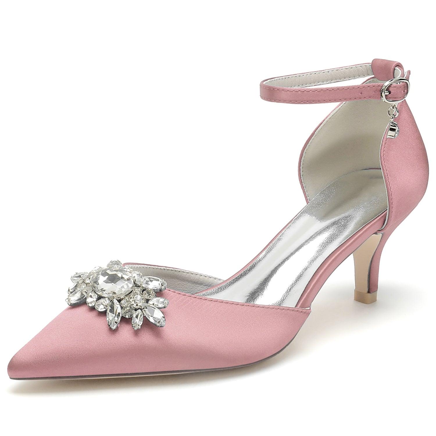 Stiletto Heel 6cm Silk-Like Shoes CK0422 - COCOMELODY