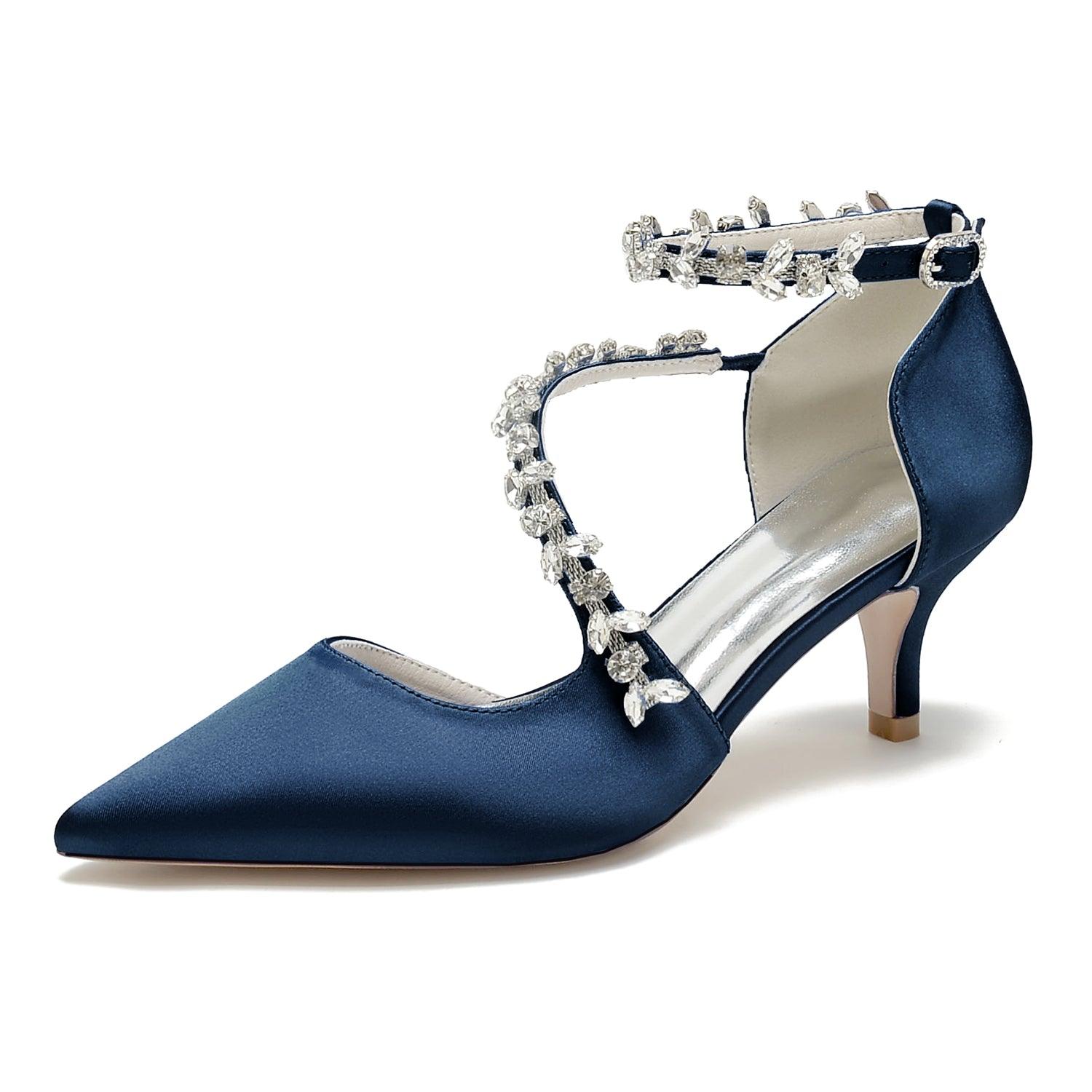 Stiletto Heel 6cm Silk-Like Shoes CK0425 - COCOMELODY