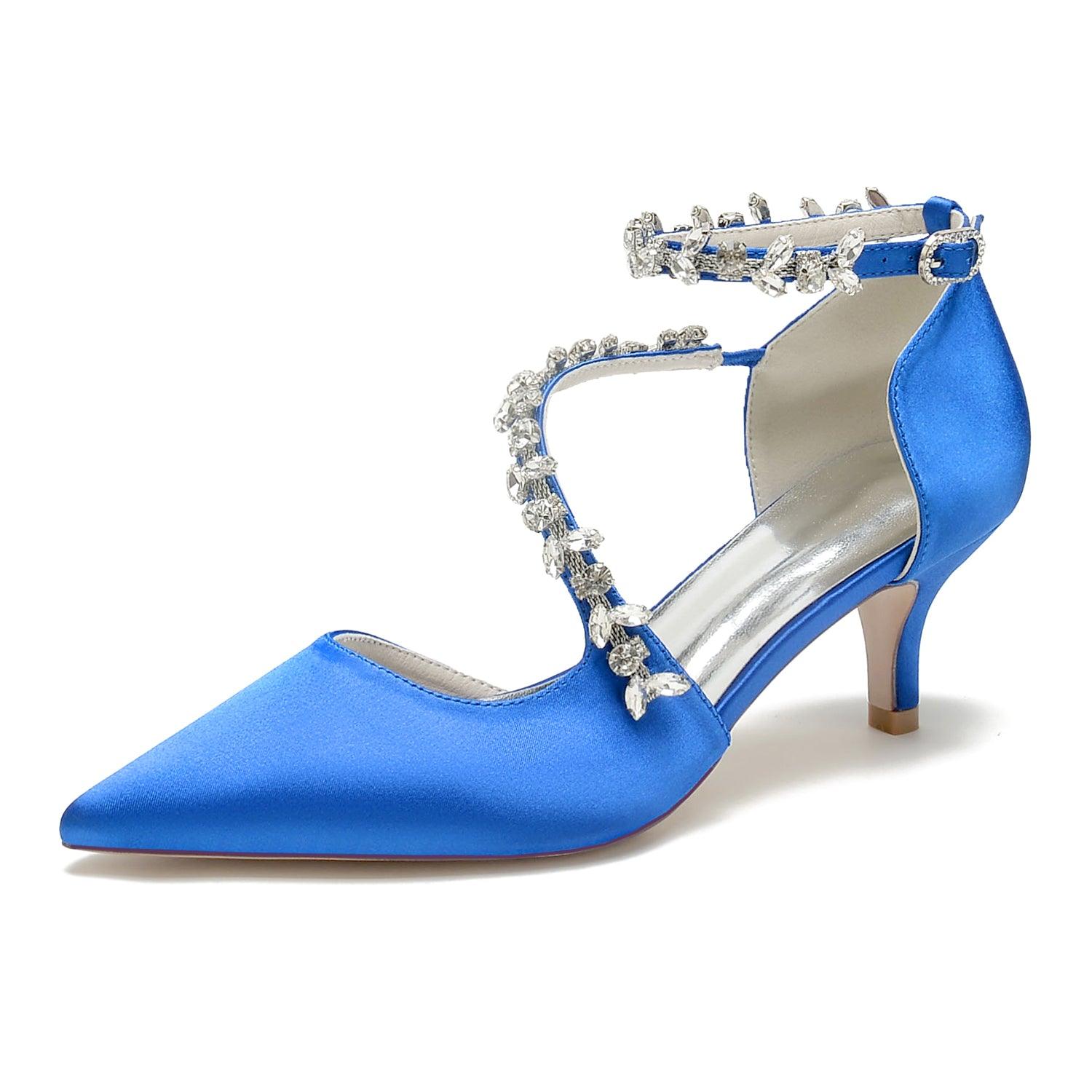 Stiletto Heel 6cm Silk-Like Shoes CK0425 - COCOMELODY