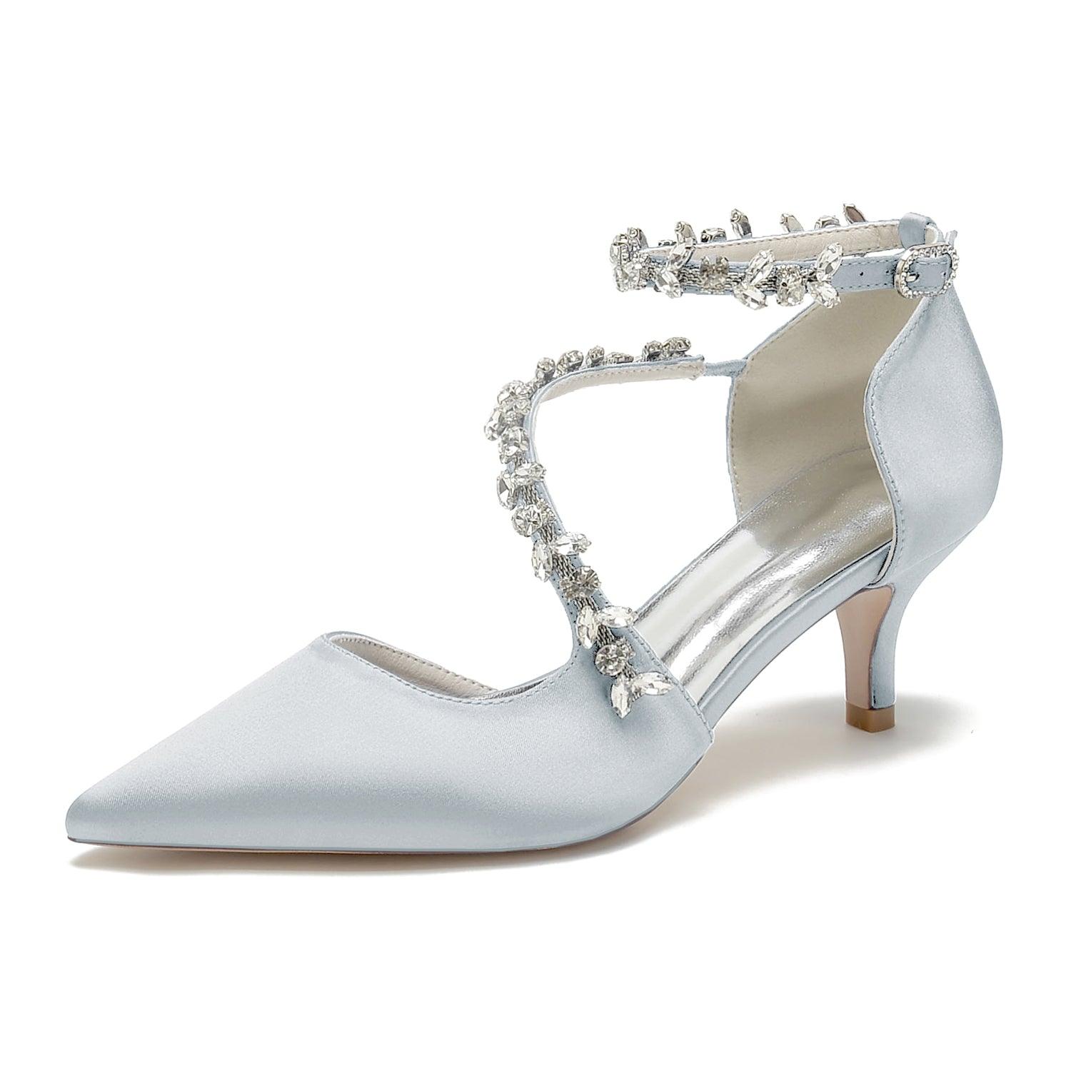 Stiletto Heel 6cm Silk-Like Shoes CK0425 - COCOMELODY