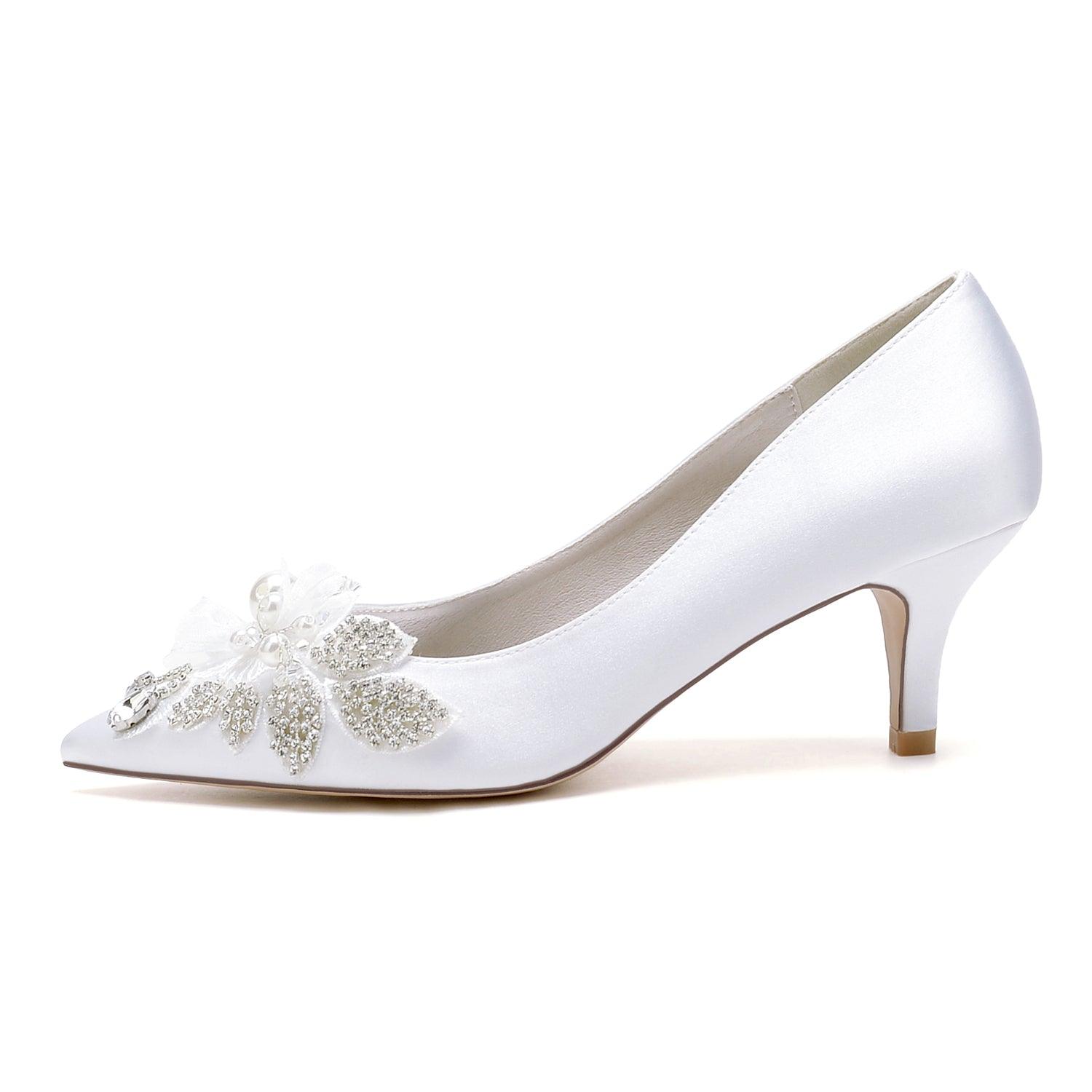 Stiletto Heel 6cm Silk-Like Shoes CK0426 - COCOMELODY