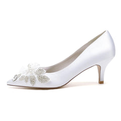 Stiletto Heel 6cm Silk-Like Shoes CK0426 - COCOMELODY