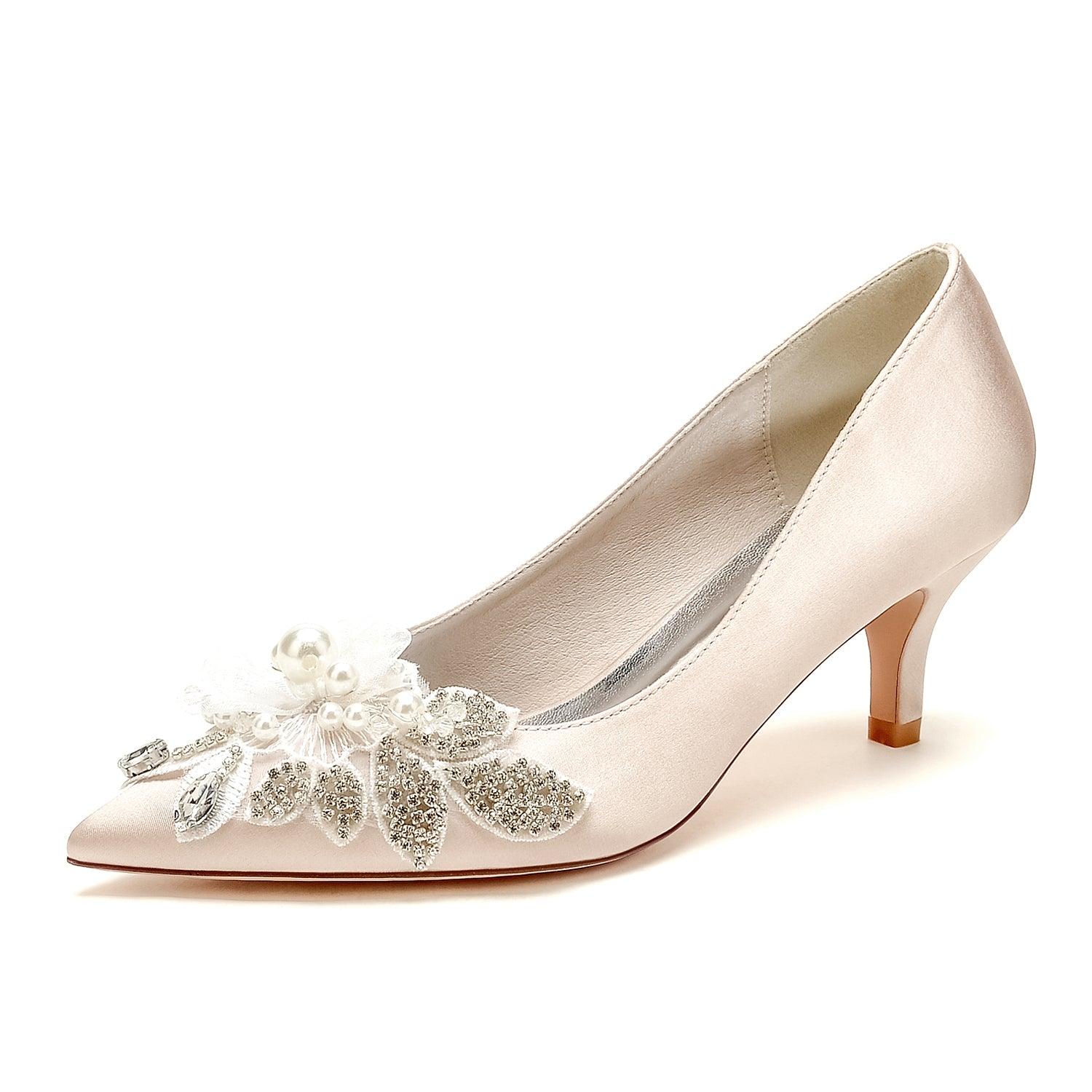 Stiletto Heel 6cm Silk-Like Shoes CK0426 - COCOMELODY
