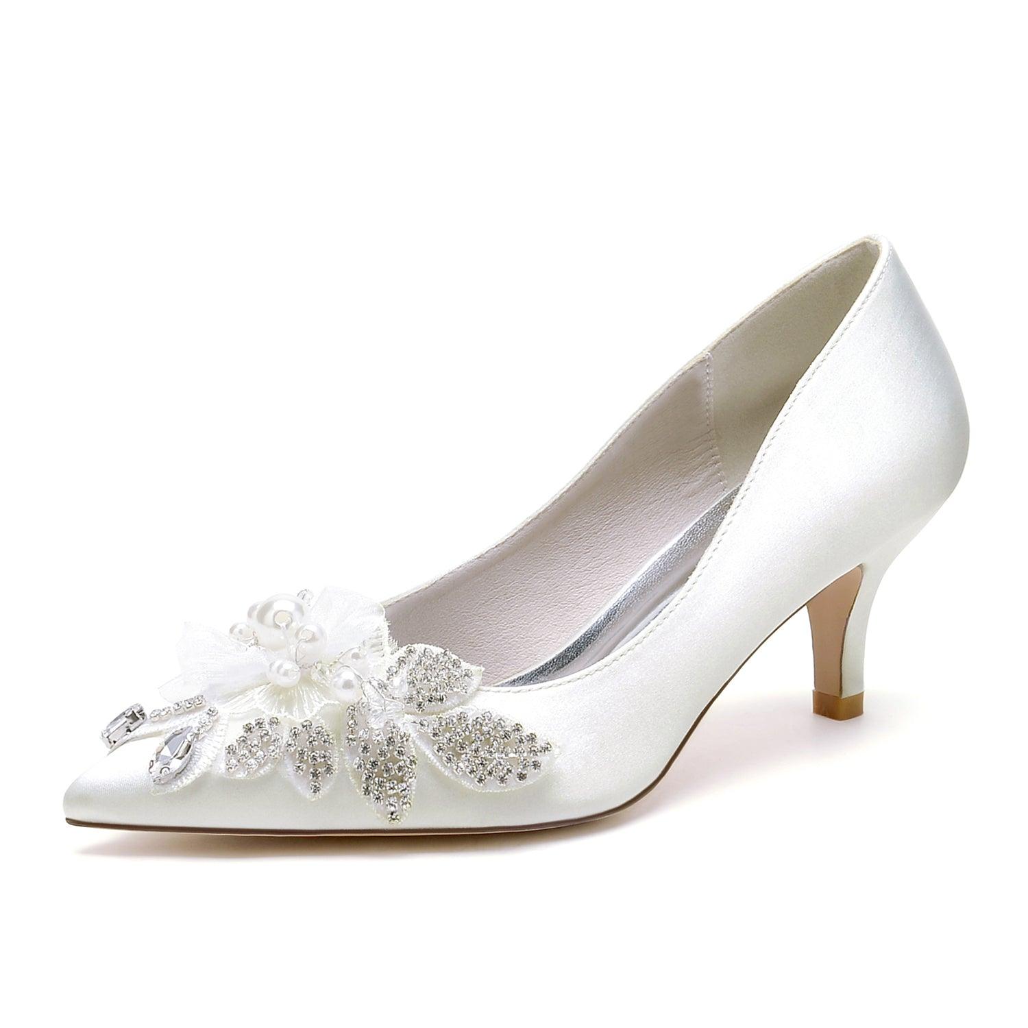 Stiletto Heel 6cm Silk-Like Shoes CK0426 - COCOMELODY