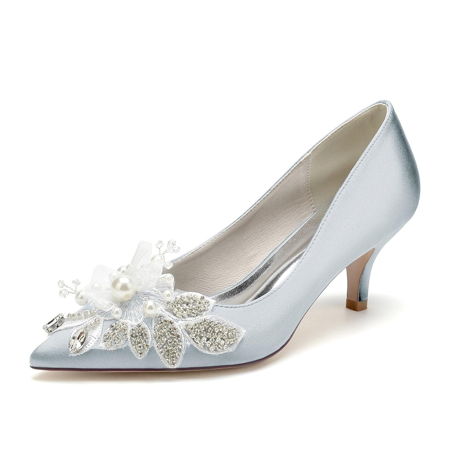 Stiletto Heel 6cm Silk-Like Shoes CK0426 - COCOMELODY