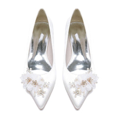 Flat Heel 2.5cm Silk-Like Shoes CK0430 - COCOMELODY