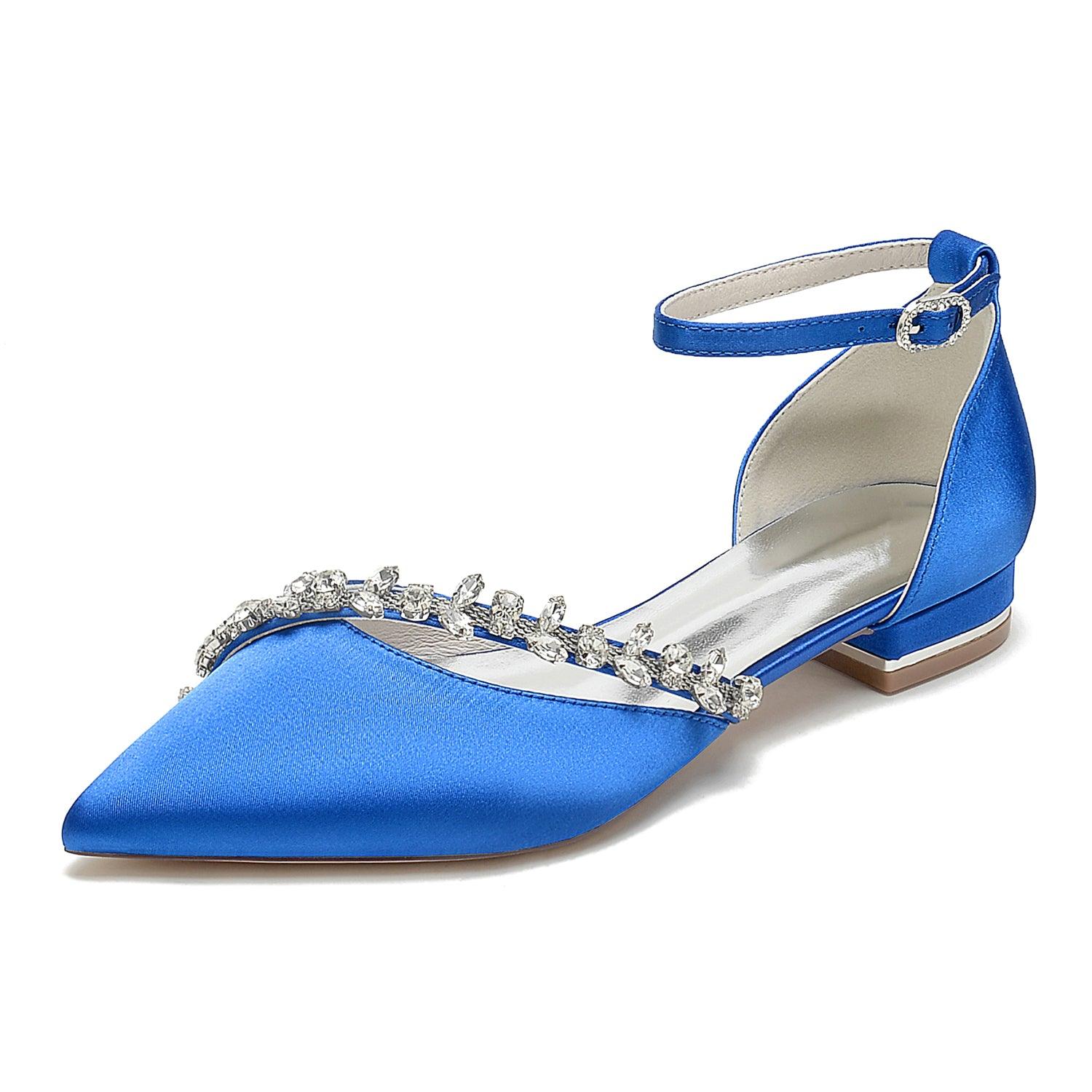 Flat Heel 2.5cm Silk-Like Shoes CK0431 - COCOMELODY