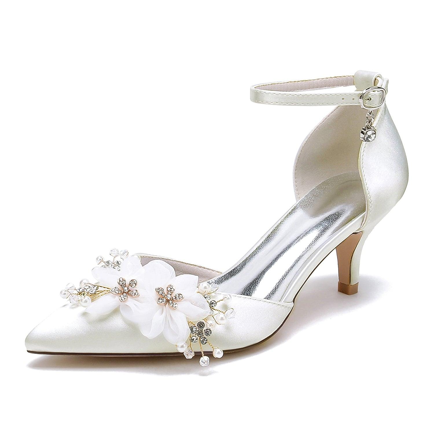 Stiletto Heel 6cm Silk-Like Shoes CK0450 - COCOMELODY