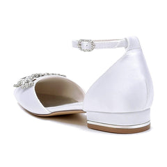 Flat Heel 2.5cm Silk-Like Shoes CK0452 - COCOMELODY