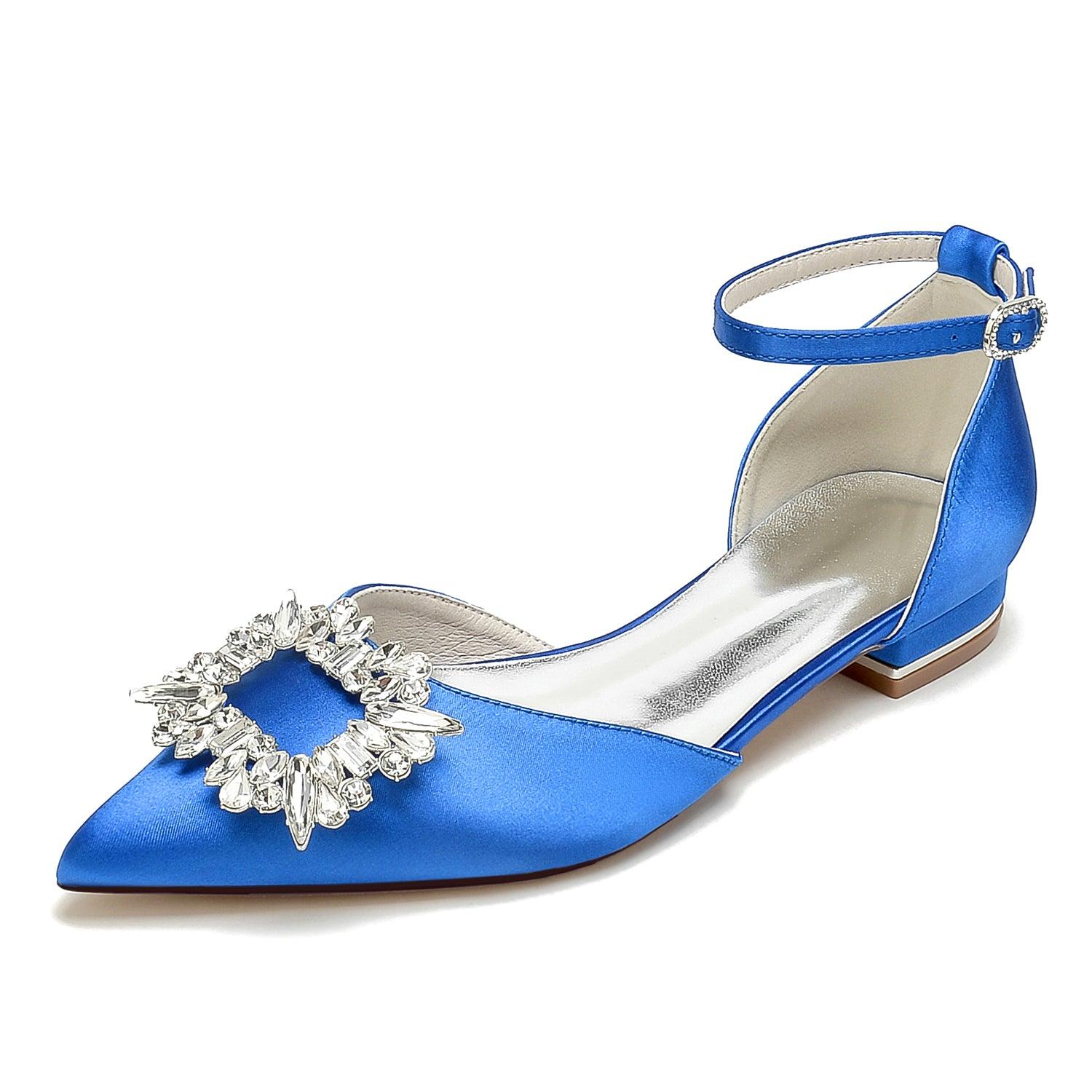 Flat Heel 2.5cm Silk-Like Shoes CK0452 - COCOMELODY