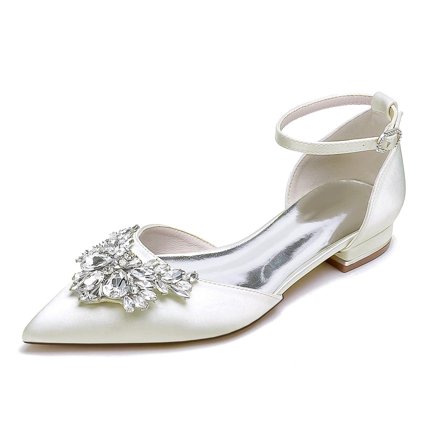 Flat Heel 2.5cm Silk-Like Shoes CK0453 - COCOMELODY