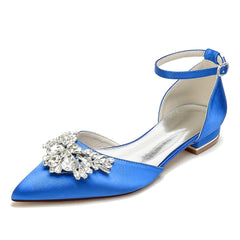 Flat Heel 2.5cm Silk-Like Shoes CK0453 - COCOMELODY