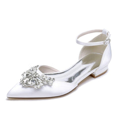 Flat Heel 2.5cm Silk-Like Shoes CK0453 - COCOMELODY