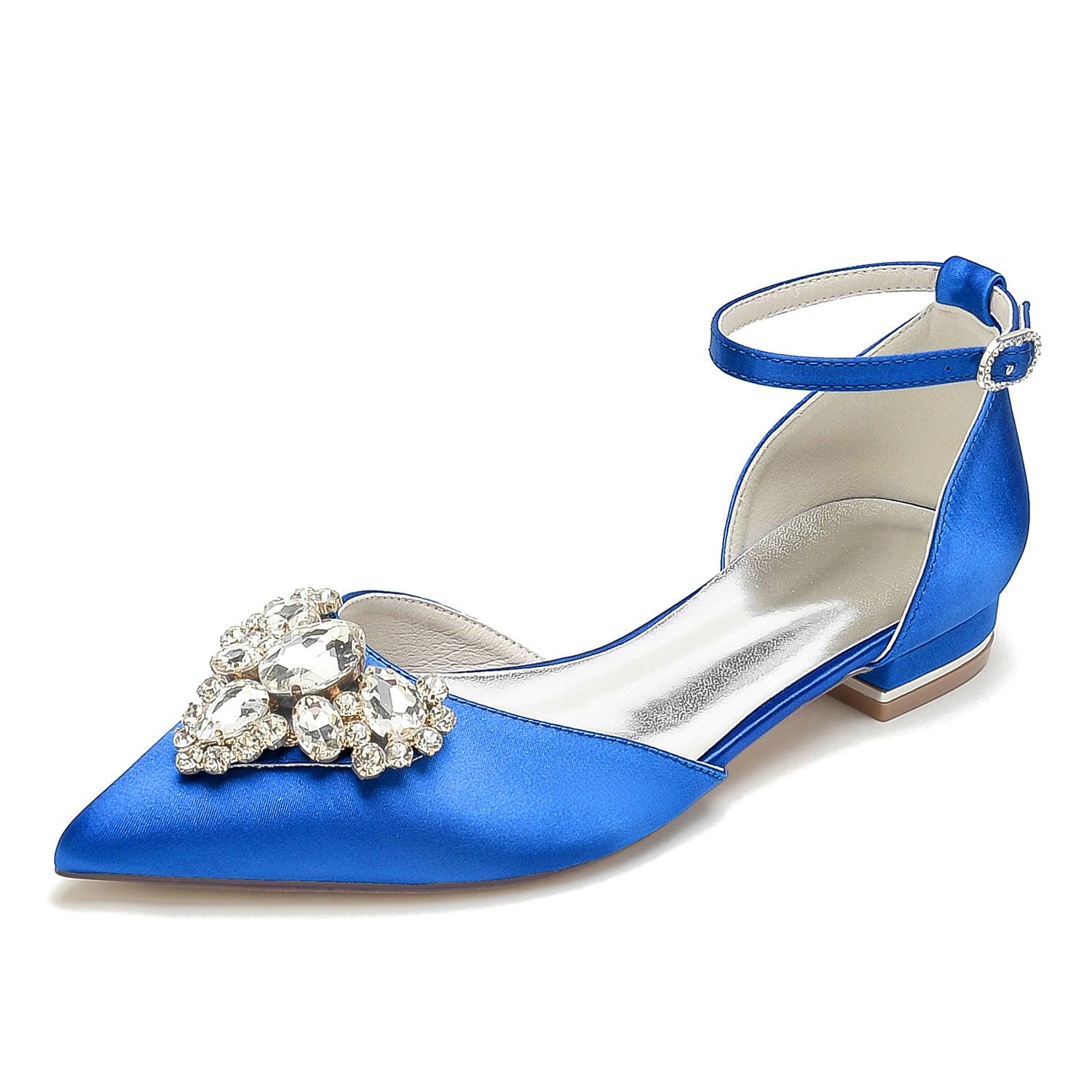 Flat Heel 2.5cm Silk-Like Shoes CK0454 - COCOMELODY