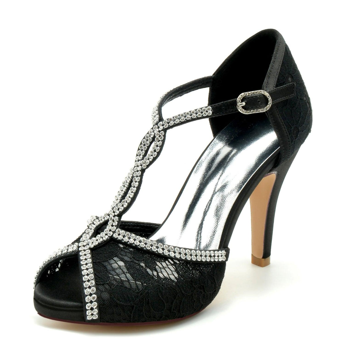 Stiletto Heel 10cm Tulle Shoes CK0469 - COCOMELODY