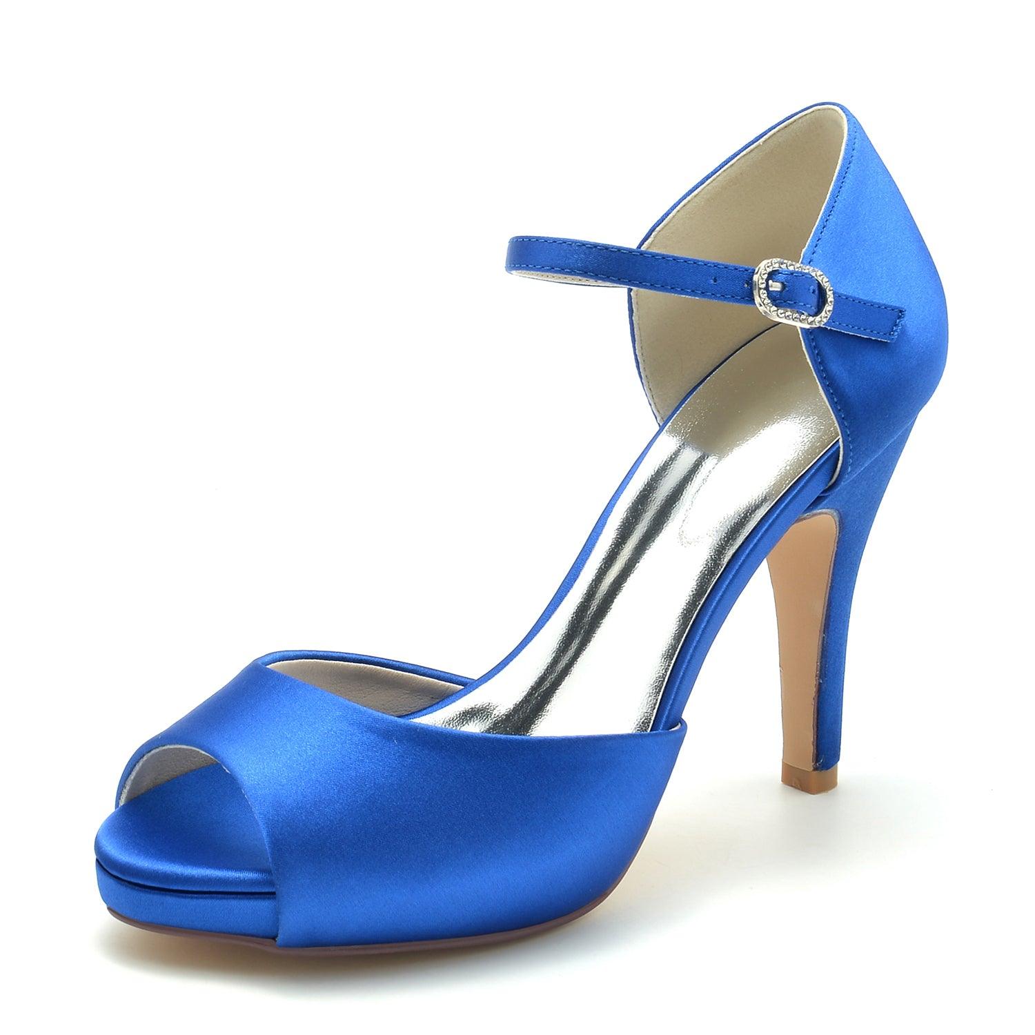 Stiletto Heel 10cm Silk-Like Shoes CK0471 - COCOMELODY