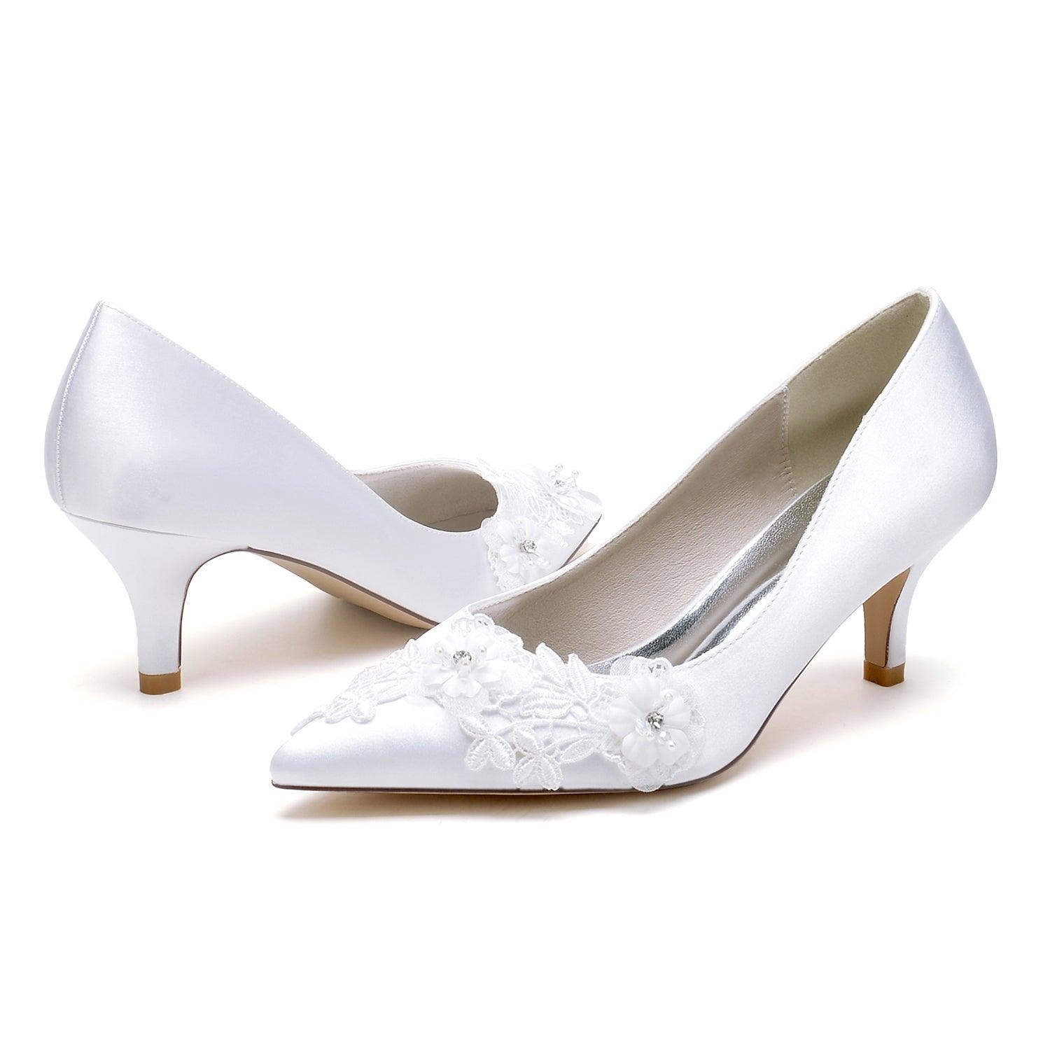Stiletto Heel 6cm Silk-Like Shoes CK0480 - COCOMELODY