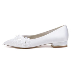 Flat Heel 2.5cm Silk-Like Shoes CK0483 - COCOMELODY