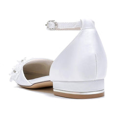 Flat Heel 2.5cm Silk-Like Shoes CK0485 - COCOMELODY