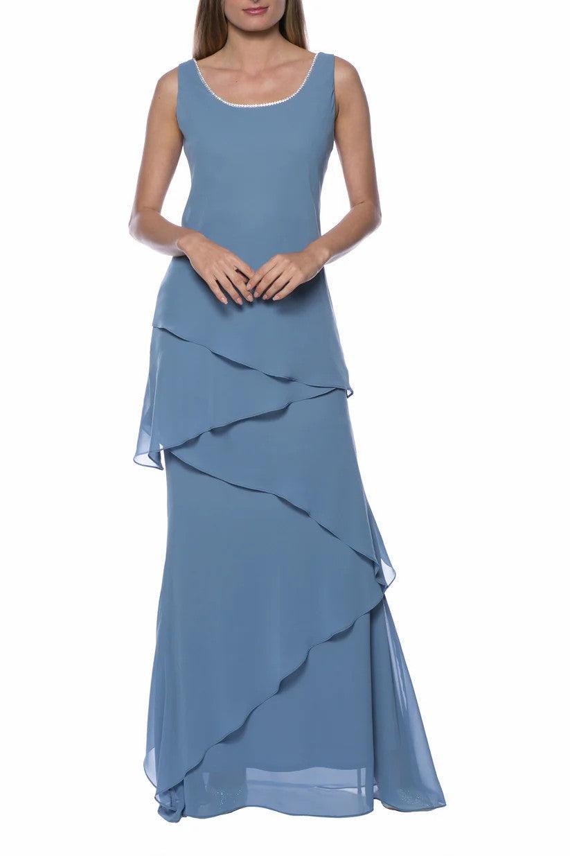 A-Line Ankle Length Chiffon Mother Dress CM0196 - COCOMELODY