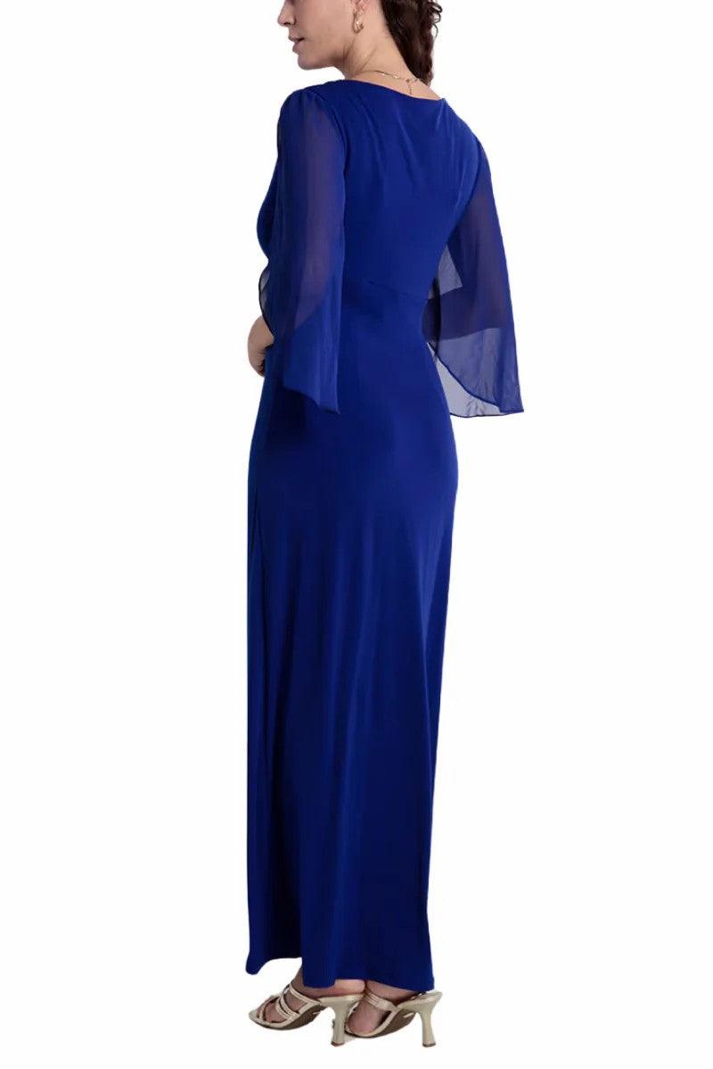 Sheath-Column Ankle Length Matte Jersey Chiffon Mother Dress CM0198 - COCOMELODY