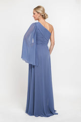A-Line Maxi Chiffon Mother Dress CM0234 - COCOMELODY